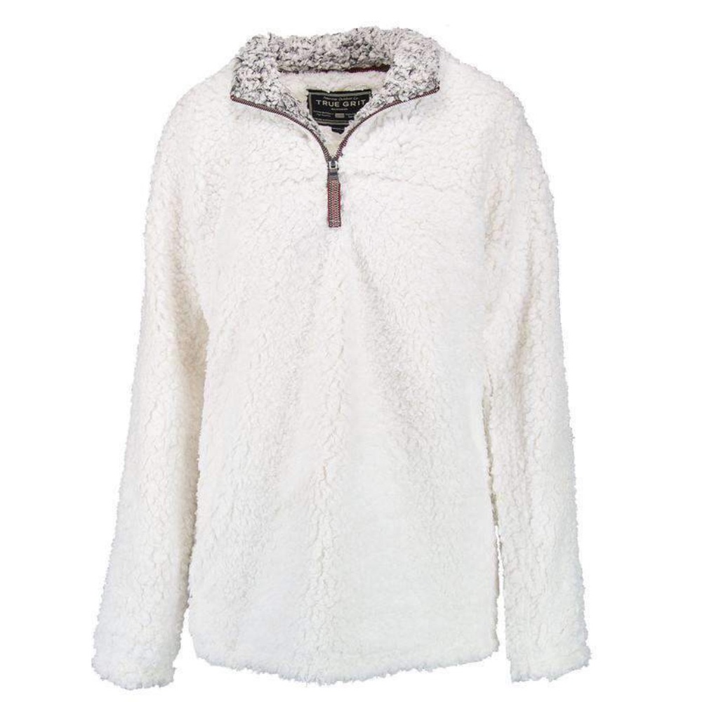 True Grit Frosty Tip Quarter Zip Pullover